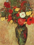 Odilon Redon Vase with Flowers oil on canvas